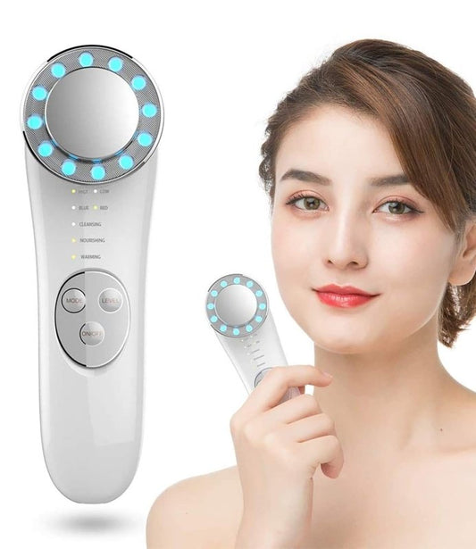 Facial Massager Skin Care Tools 7 In 1 Face Lifting Machine Galvanic Facial Machine Face Tightening Machine For Skin High Frequency Facial Machine $37.99 Dana Fashion Color: Platinum Specifications: English manual Beauty Tools Overviews: 【Face Clean】 When