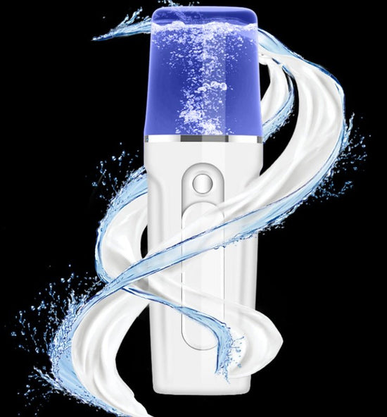 Facial Moisturizing Facial Beauty Apparatus With USB Charging Battery Bank $17.55 Dana Fashion Color: Pink Model: Luxury Beauty Tools Features: Nano Mist for Better Absorption: Nano water molecules is tiny enough and can penetrate into the bottom of skin,