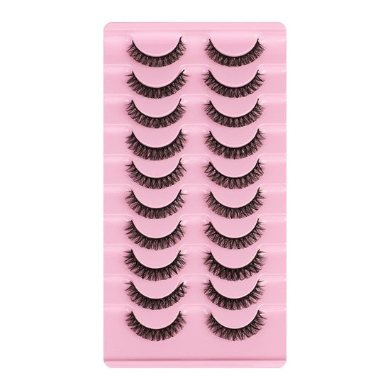 False Eyelashes, DD Curve, Thick, Eyelash, Ten Pairs $20.93 Dana Fashion format: DH06 H5 Mixed makeup Product information: Specification: DH06-H5 mixed Production process: Handmade Material: Advanced Fiber Style: thick Product Image: