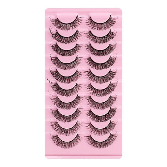 False Eyelashes, DD Curve, Thick, Eyelash, Ten Pairs $20.93 Dana Fashion format: DH065 makeup Product information: Specification: DH06-H5 mixed Production process: Handmade Material: Advanced Fiber Style: thick Product Image: