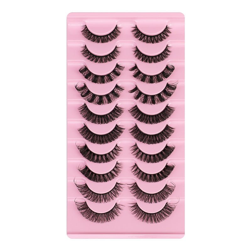 False Eyelashes, DD Curve, Thick, Eyelash, Ten Pairs $20.93 Dana Fashion format: DH06 H5 Mixed makeup Product information: Specification: DH06-H5 mixed Production process: Handmade Material: Advanced Fiber Style: thick Product Image: