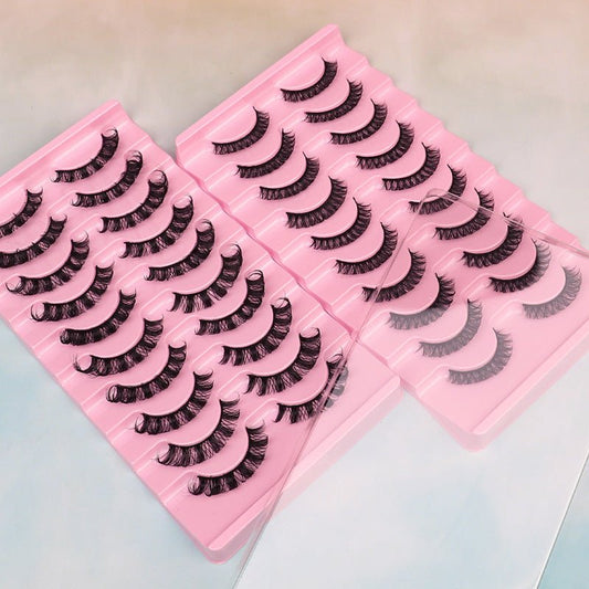 False Eyelashes, DD Curve, Thick, Eyelash, Ten Pairs $20.93 Dana Fashion format: DH06 H5 Mixed makeup Product information: Specification: DH06-H5 mixed Production process: Handmade Material: Advanced Fiber Style: thick Product Image:
