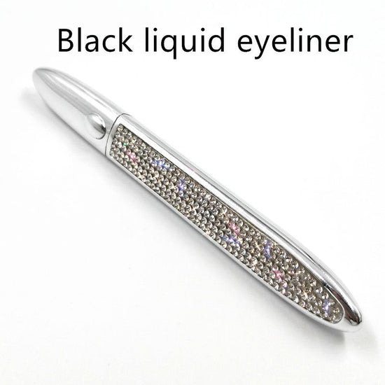 False Eyelashes Self-adhesive Eyeliner Multicolor $17.50 Dana Fashion Color: Silver Eyeliner color: Black makeup Product information: Color classification: Black liquid eyeliner, coffee color liquid eyeliner, transparent liquid eyeliner After applying the