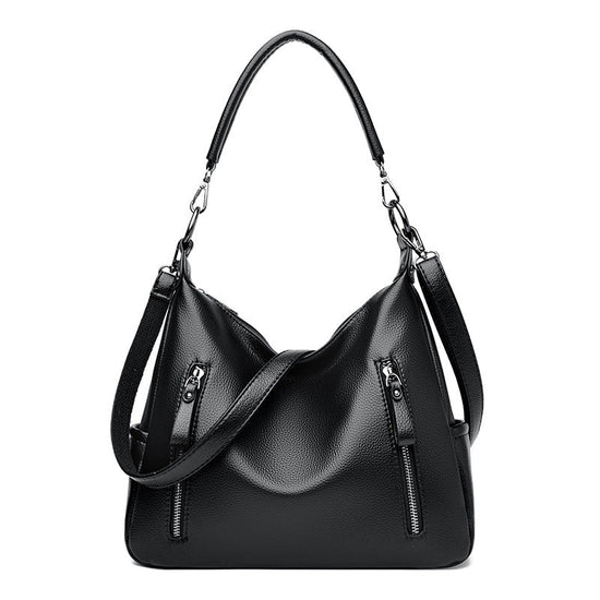 Fashion All-match Messenger Bag Temperament Wild $59.90 Dana Fashion Color: Black Women's Bags Product information: Lining texture: Polyester Applicable scenarios: Daily matching Color: black, wine red, blue, yellow, khaki, Gray Outer bag type: Sandwich p