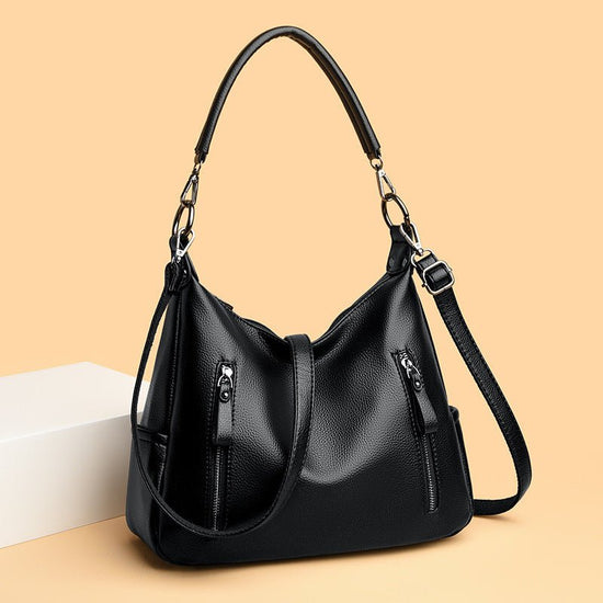 Fashion All-match Messenger Bag Temperament Wild $59.90 Dana Fashion Color: Black Women's Bags Product information: Lining texture: Polyester Applicable scenarios: Daily matching Color: black, wine red, blue, yellow, khaki, Gray Outer bag type: Sandwich p