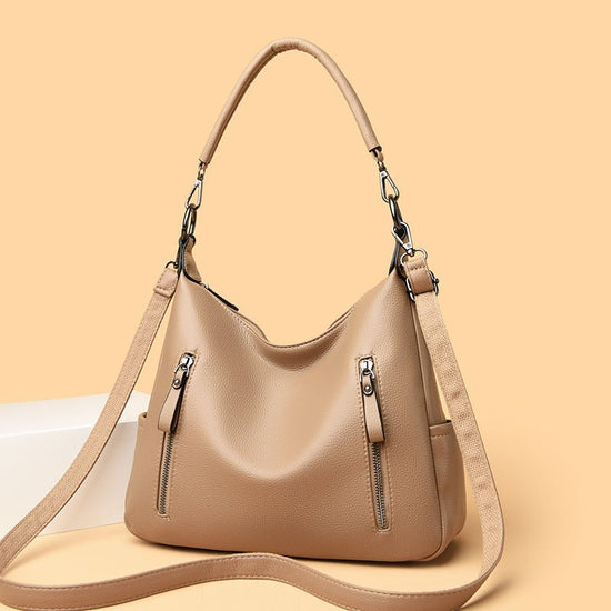 Fashion All-match Messenger Bag Temperament Wild $59.90 Dana Fashion Color: Black Women's Bags Product information: Lining texture: Polyester Applicable scenarios: Daily matching Color: black, wine red, blue, yellow, khaki, Gray Outer bag type: Sandwich p