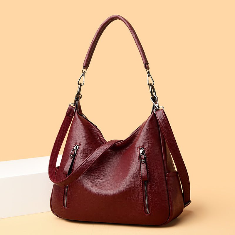 Fashion All-match Messenger Bag Temperament Wild $59.90 Dana Fashion Color: Black Women's Bags Product information: Lining texture: Polyester Applicable scenarios: Daily matching Color: black, wine red, blue, yellow, khaki, Gray Outer bag type: Sandwich p