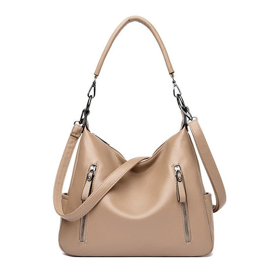 Fashion All-match Messenger Bag Temperament Wild $59.90 Dana Fashion Color: Khaki Women's Bags Product information: Lining texture: Polyester Applicable scenarios: Daily matching Color: black, wine red, blue, yellow, khaki, Gray Outer bag type: Sandwich p