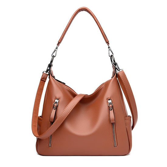Fashion All-match Messenger Bag Temperament Wild $59.90 Dana Fashion Color: Yellow Women's Bags Product information: Lining texture: Polyester Applicable scenarios: Daily matching Color: black, wine red, blue, yellow, khaki, Gray Outer bag type: Sandwich