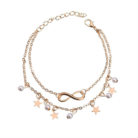 Fashion Bohemian Tassel Pearl Anklet $12.00 Dana Fashion Color: Gold Women's Accessories Product information: Treatment Process: Electroplating Type: Anklet Color: gold, silver Style: Women's Material: Alloy Shape: Geometry Style: European and American We