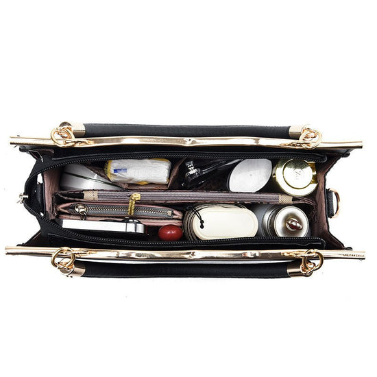 Fashion Bowknot Handbag Large Capacity Shoulder Messenger Bag $43.78 Dana Fashion Color: Black Women's Bags Product information: Color: bright red, black, royal blue, rose red, white, pink, wine red Hardness: medium Material: PU Suitcase shape: Horizontal