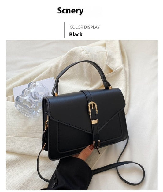 Fashion Casual Women's One Shoulder Crossbody Small Square Bag $33.25 Dana Fashion Color: Black Women's Bags Product information: Applicable scenario: Daily configuration Color: white, black, khaki, green, Rose Red Outer bag type: open pocket Hardness: me