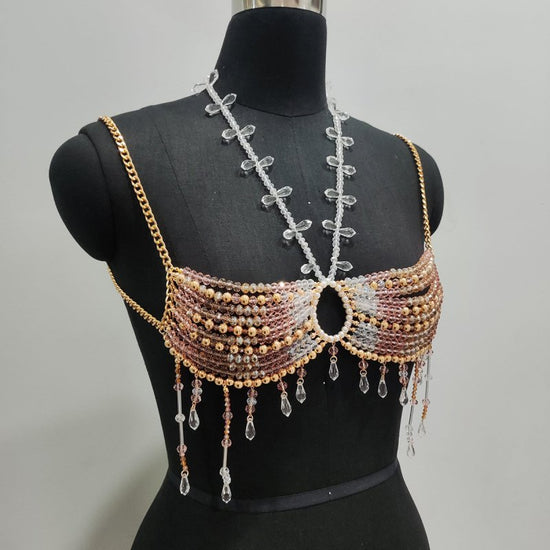 Fashion Colorful Beaded Chest Wrap Body Chains Women $99.65 Dana Fashion Color: Picture Color Women's Accessories Product information: Color: Picture color Packing list: Body Chains*1 Product Image: