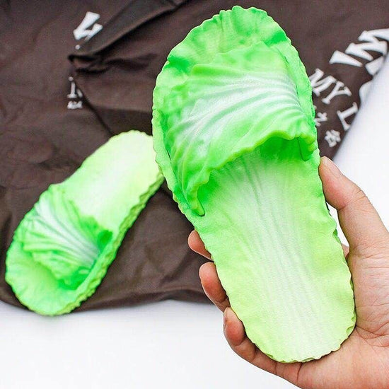 Fashion Creative Cabbage Slippers For Women $39.50 Dana Fashion Color: Light Green Size: 36to37 Women's shoes Product information: Pattern: solid color Color: light green, yellow, pink Size: 36-37,38-39,40-41 Popular elements: Tassel Shoe Upper material: