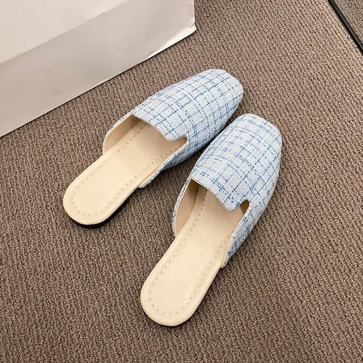 Fashion Flat French Shoes For Women $34.90 Dana Fashion Color: Blue Size: 35 Women's shoes Product information: Applicable age: Adult Color: blue, cream-white Material: cloth Style: Casual Size: 35.36, 37.38, 39.40, 41.42 Packing list: Women's shoes *1 pa