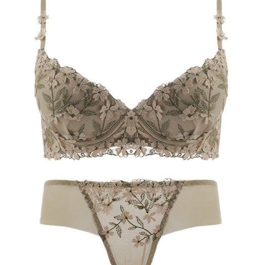 Fashion French Embroidery Lace Underwear For Women $30.00 Dana Fashion Color: Black Size: 32or70AB Universal Women's clothing Product information: Shoulder strap type: fixed double-shoulder strap Color: white, green, black Main fabric composition: Polyest