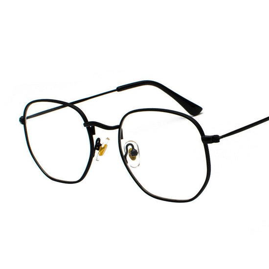 Fashion glasses $18.02 Dana Fashion Color: Black Clear Women's Accessories Specifications: Conventional Glasses structure: frame Whether polarized light: No Lens material: PC Style: Personality Frame material: metal UV resistance level: UV400 Visible ligh