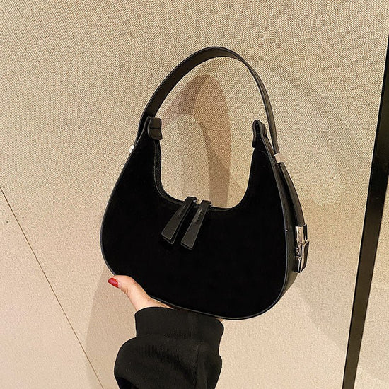 Fashion High-grade Matte French Minority Handbags Women $49.29 Dana Fashion Color: Black Women's Bags Product information: Lining texture: Polyester Pattern: solid color Color: Black, Burgundy, Brown Processing Method: soft surface Outer bag type: None Ma