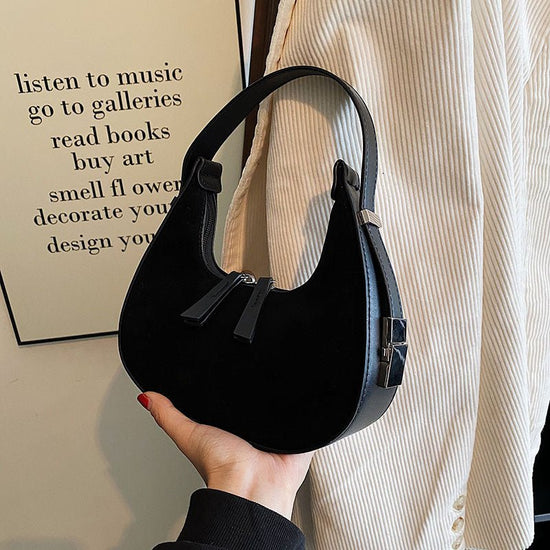 Fashion High-grade Matte French Minority Handbags Women $49.29 Dana Fashion Color: Black Women's Bags Product information: Lining texture: Polyester Pattern: solid color Color: Black, Burgundy, Brown Processing Method: soft surface Outer bag type: None Ma