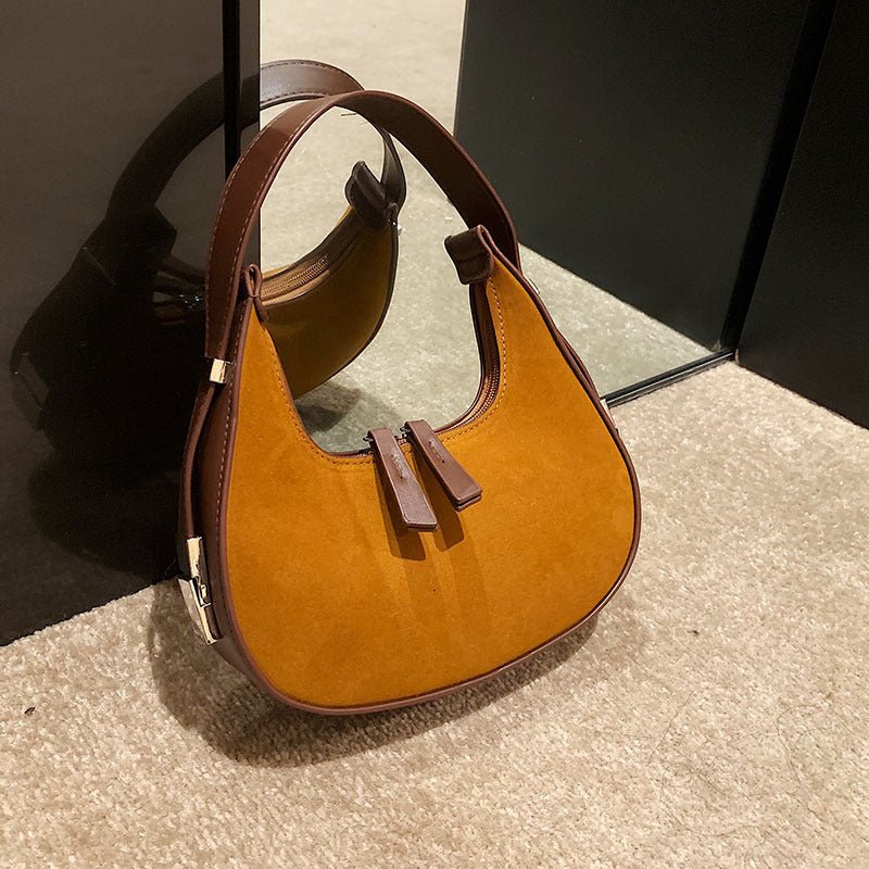 Fashion High-grade Matte French Minority Handbags Women $49.29 Dana Fashion Color: Black Women's Bags Product information: Lining texture: Polyester Pattern: solid color Color: Black, Burgundy, Brown Processing Method: soft surface Outer bag type: None Ma