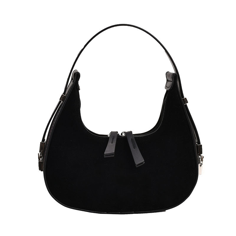 Fashion High-grade Matte French Minority Handbags Women $49.29 Dana Fashion Color: Black Women's Bags Product information: Lining texture: Polyester Pattern: solid color Color: Black, Burgundy, Brown Processing Method: soft surface Outer bag type: None Ma