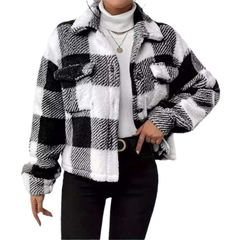 Fashion Individual Casual Jacket Women $39.50 Dana Fashion Color: Black Size: L Women's clothing Product information: Color: black, khaki Size: S,M,L,XL Style: Cardigan Fabric name: Polyester Applicable Gender: Female Style: casual style Note: 1. Asian si