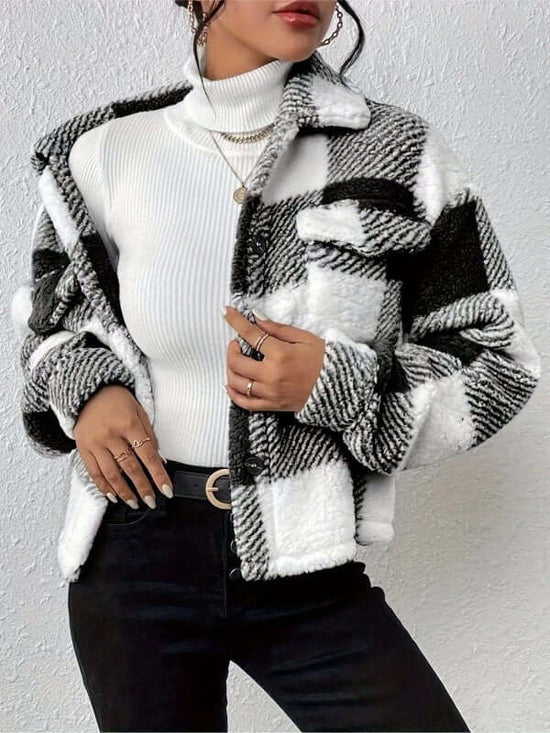 Fashion Individual Casual Jacket Women $39.50 Dana Fashion Color: Black Size: L Women's clothing Product information: Color: black, khaki Size: S,M,L,XL Style: Cardigan Fabric name: Polyester Applicable Gender: Female Style: casual style Note: 1. Asian si