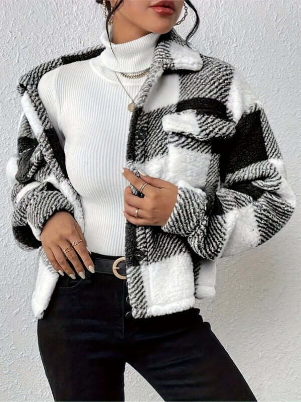 Fashion Individual Casual Jacket Women $39.50 Dana Fashion Color: Black Size: L Women's clothing Product information: Color: black, khaki Size: S,M,L,XL Style: Cardigan Fabric name: Polyester Applicable Gender: Female Style: casual style Note: 1. Asian si