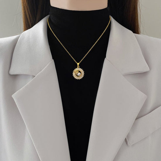 Fashion Jewelry Square Full Diamond Personalized Round Ring Leaves Necklace And Earrings Suite $19.28 Dana Fashion Color: D515 Necklace Women's Accessories Overview: Unique design, stylish and beautiful. Good material, High quality. Product information: T