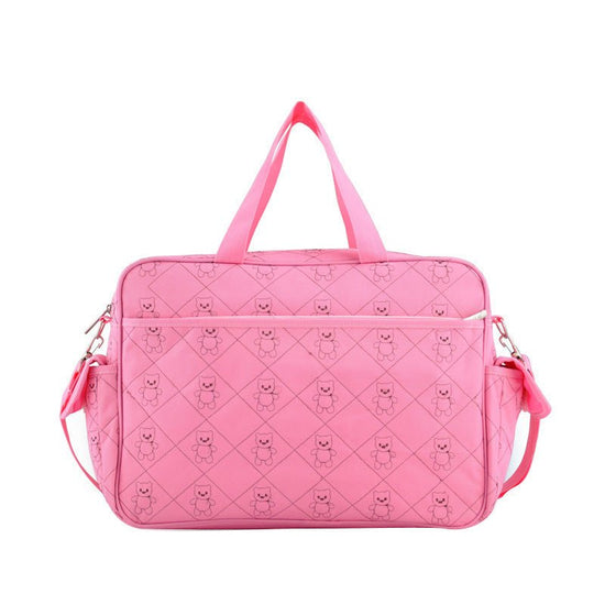 Fashion Large Capacity Baby Diaper Bags Mommy Baby $52.45 Dana Fashion Color: Blue Baby & Mother Specification size: 40 x16x30cm (length X width X height) Strap material: jacquard high-strength nylon strap Strap specification: width: 3.8CM Fabric high-gra