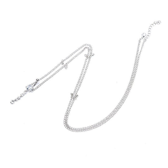 Fashion Navel Waist Chain Zircon Pendant Belly Ring $13.61 Dana Fashion Color: Lake Blue Women's Accessories Product information: Type: Umbilical ring Process: Electroplating Color: pink, blue lake, White Style: Women's Material: Stainless steel Shape: Ge