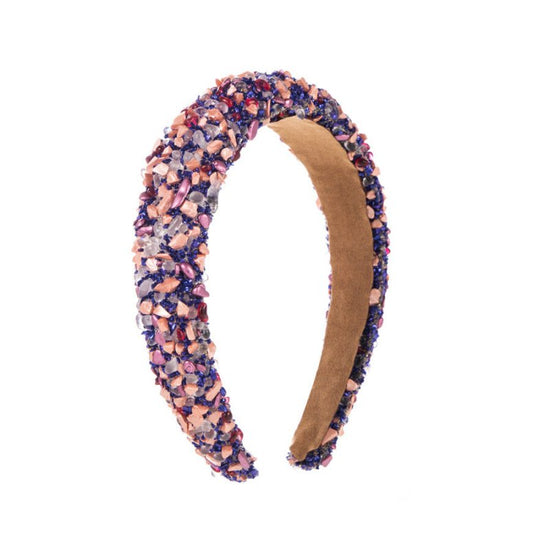 Fashion New Baroque Colorful Headband For Women $19.00 Dana Fashion Color: Blue Color Women's Accessories Product information: Processing process: manual Color: Rose yellow, gray red, black red, rose pink, blue color, silver color, gold color, colorful, r