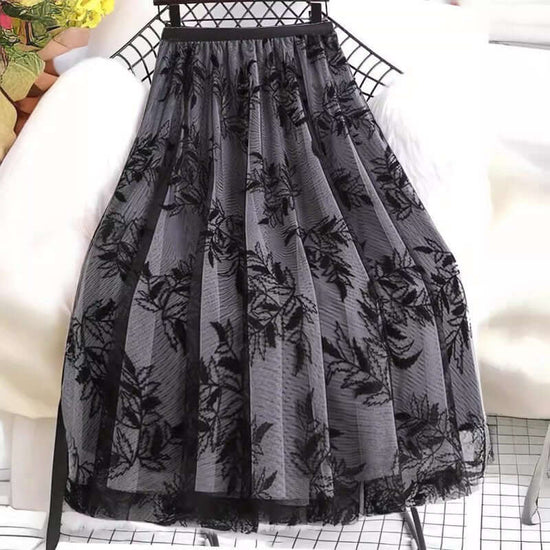 Fashion Personality Flocked Printed Women's Skirt $37.50 Dana Fashion Color: Apricot Size: L Women's clothing Product information: Fabric name: Polyester Skirt type: A- line skirt Color: Black, apricot, camel Size: S,M,L,XL Style: Fashion Craft: flocking