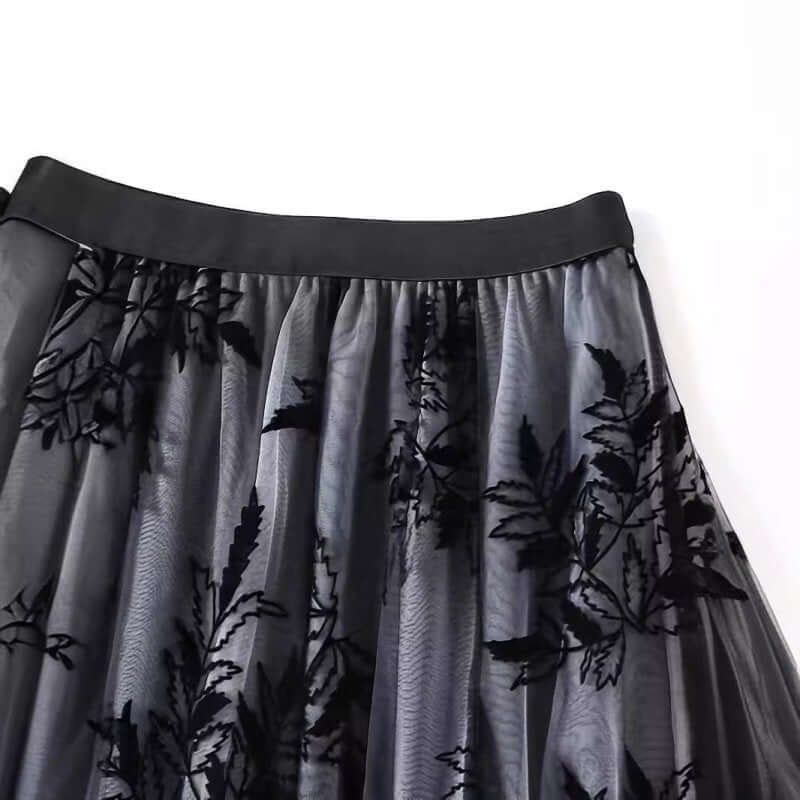 Fashion Personality Flocked Printed Women's Skirt $37.50 Dana Fashion Color: Apricot Size: L Women's clothing Product information: Fabric name: Polyester Skirt type: A- line skirt Color: Black, apricot, camel Size: S,M,L,XL Style: Fashion Craft: flocking