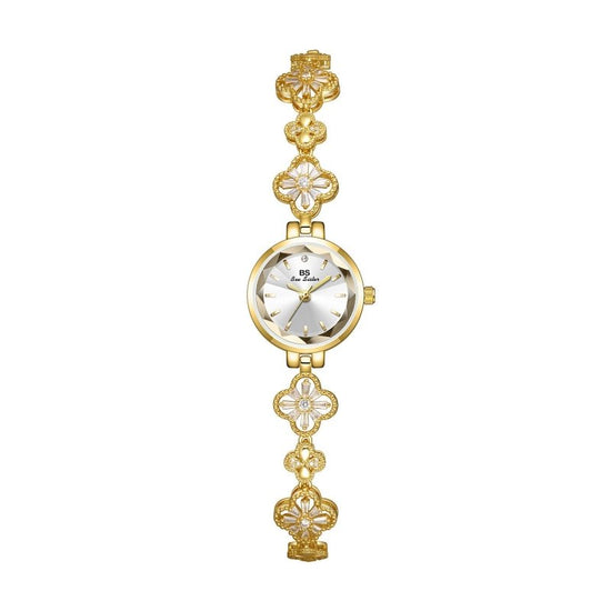 Fashion Personality Lucky Zircon Women's Watch $39.50 Dana Fashion Color: Gold Women's Accessories Product information: Color: gold, classic silver Applicable people: Female Style: Fashion Material: Alloy Size: Packing list: Watch *1 Product Image: