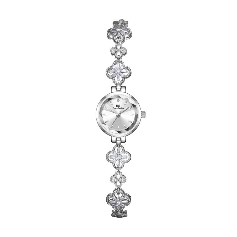 Fashion Personality Lucky Zircon Women's Watch $39.50 Dana Fashion Color: Classic Silver Women's Accessories Product information: Color: gold, classic silver Applicable people: Female Style: Fashion Material: Alloy Size: Packing list: Watch *1 Product Ima