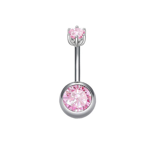 Fashion Personality Peach Heart Belly Ring Butterfly Zircon Piercing Jewelry $9.62 Dana Fashion Color: 8mm Ball Women's Accessories Product information: Type: Umbilical ring Treatment Process: Electroplating Color: Little Devil, water drop, love, 8mm ball