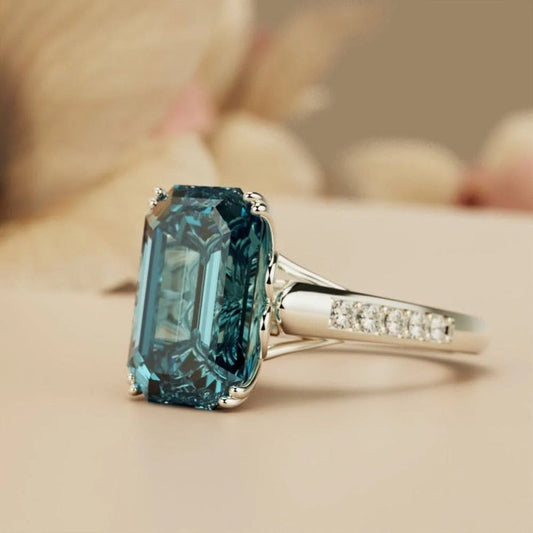 Fashion Popular Simplicity Inlaid Zirconium Ring Special-interest Design $13.58 Dana Fashion Color: Dark Blue Women's Accessories Product information: Type: Ring, ring Treatment Process: Electroplating Color: dark blue, light blue, white, wine red, purple