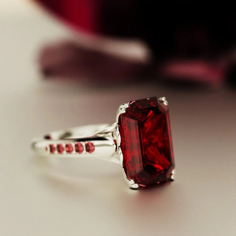 Fashion Popular Simplicity Inlaid Zirconium Ring Special-interest Design $13.58 Dana Fashion Color: Wine Red Women's Accessories Product information: Type: Ring, ring Treatment Process: Electroplating Color: dark blue, light blue, white, wine red, purple