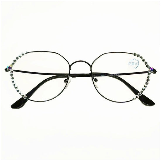 Fashion Radiation Protection Glasses For Men And Women $14.68 Dana Fashion Color: Black wide frame Women's Accessories Product information: Frame material: metal frame Lens Material: Resin Style: full frame Style: Ladies Frame color: butterfly (gold wide