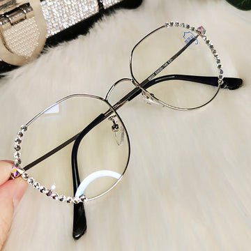 Silver wide frame