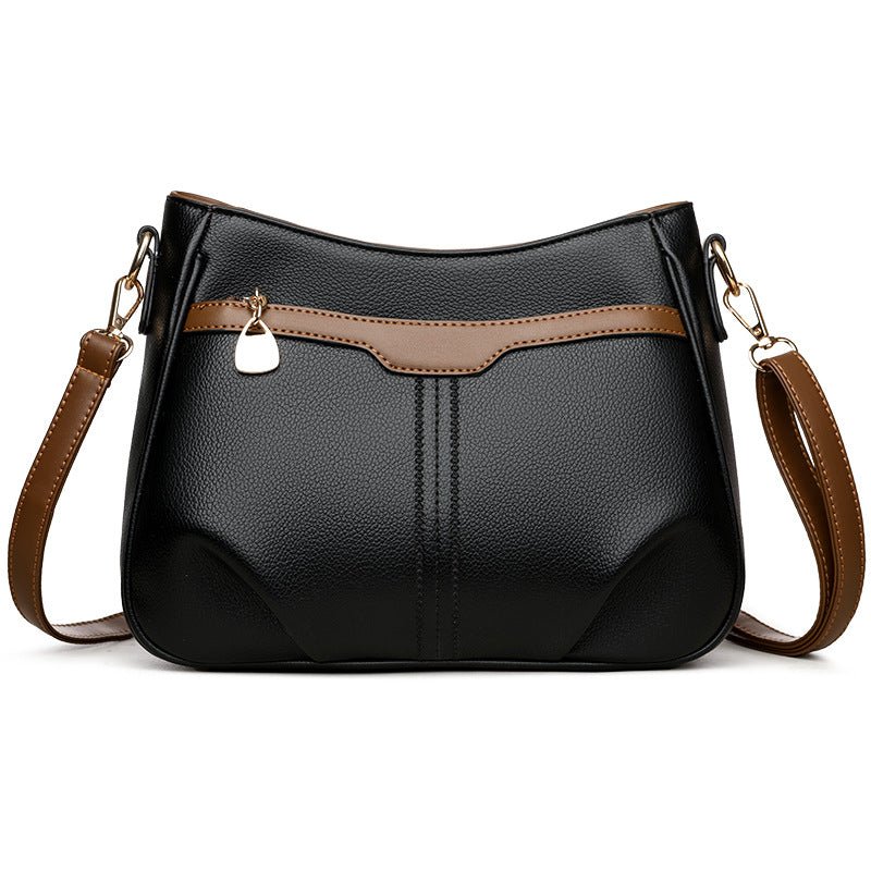 Fashion Shoulder Crossbody New Women's Bag $37.05 Dana Fashion Color: Black Women's Bags Product information: Color: black, khaki, Blue Hardness: medium hard Material: PU Style: Urban Simplicity Size: 27*20 * 10cm Packing list: Women's crossbody bag *1 Pr