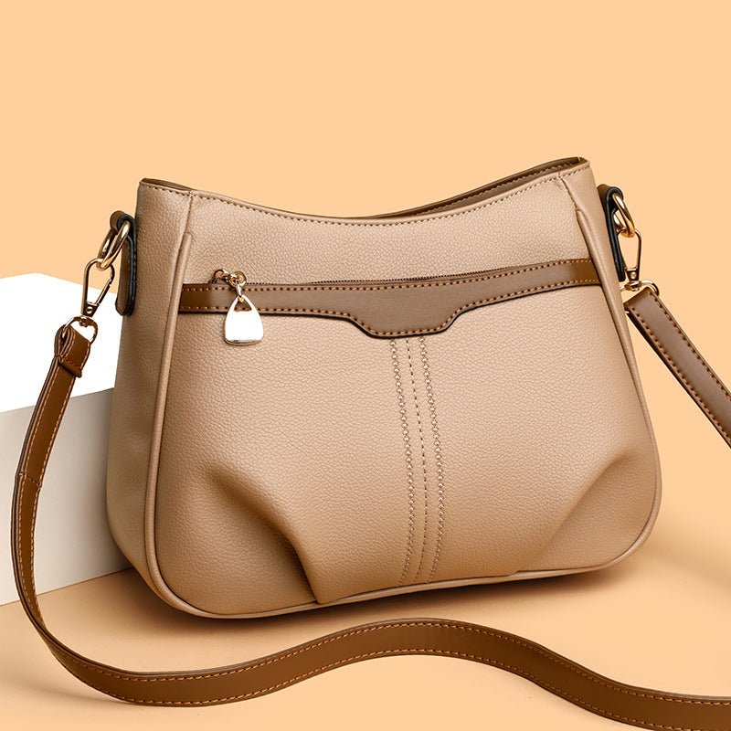 Fashion Shoulder Crossbody New Women's Bag $37.05 Dana Fashion Color: Black Women's Bags Product information: Color: black, khaki, Blue Hardness: medium hard Material: PU Style: Urban Simplicity Size: 27*20 * 10cm Packing list: Women's crossbody bag *1 Pr