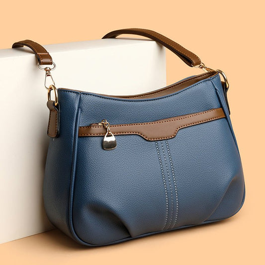Fashion Shoulder Crossbody New Women's Bag $37.05 Dana Fashion Color: Black Women's Bags Product information: Color: black, khaki, Blue Hardness: medium hard Material: PU Style: Urban Simplicity Size: 27*20 * 10cm Packing list: Women's crossbody bag *1 Pr