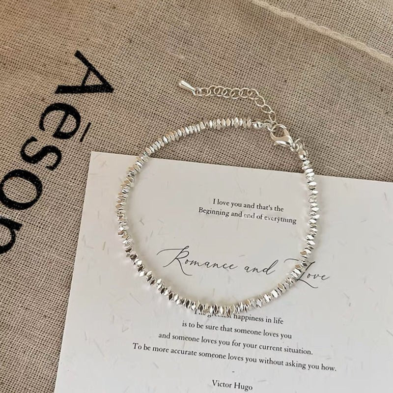 Fashion Silver Pearl Bracelet For Women $17.65 Dana Fashion Color: Silver Bracelet 192 Women's Accessories Product information: Color: broken silver bracelet ~ 192, small pearl broken silver bracelet ~ 193, big Pearl broken silver bracelet ~ 194 Applicabl