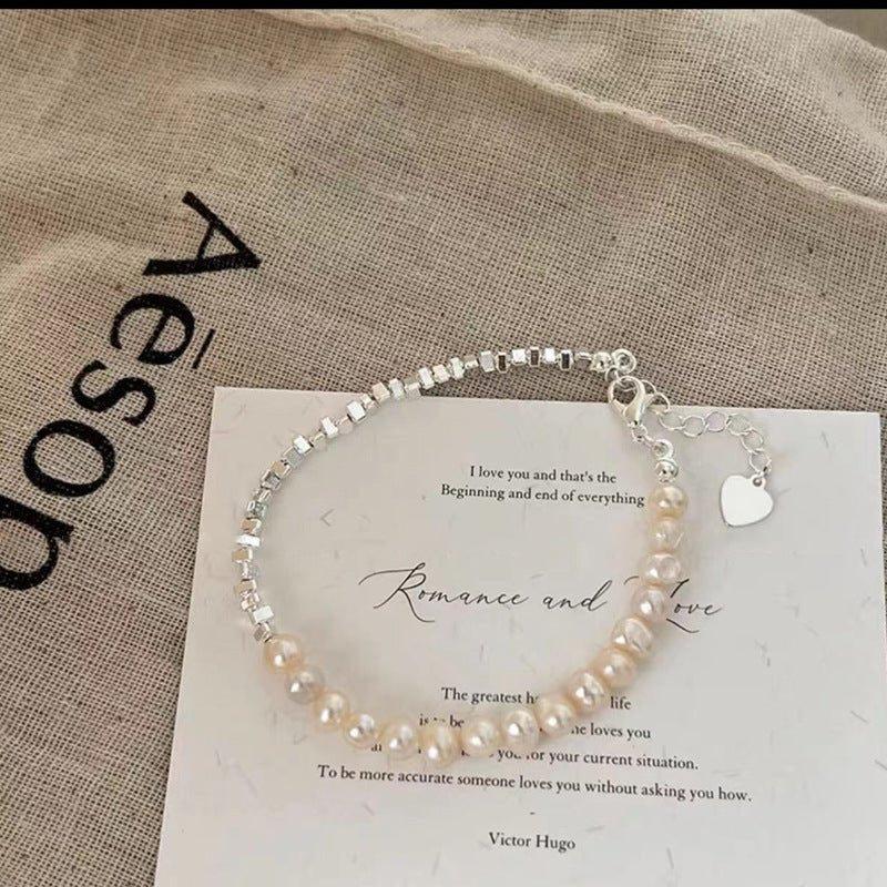 Fashion Silver Pearl Bracelet For Women $17.65 Dana Fashion Color: Large Pearl Broken Silver 194 Women's Accessories Product information: Color: broken silver bracelet ~ 192, small pearl broken silver bracelet ~ 193, big Pearl broken silver bracelet ~ 194