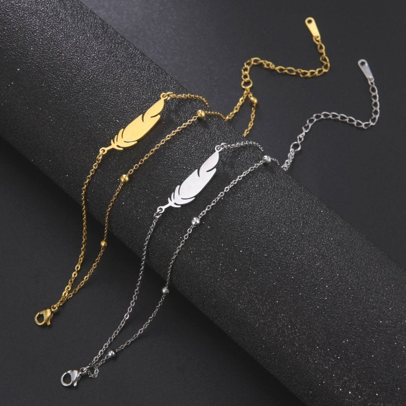 Fashion Simple Double-layer Stainless Steel Bracelet $14.80 Dana Fashion Color: Gold Women's Accessories Product information: Treatment Process: Electroplating Color: steel, gold Applicable population: Female Applicable occasions for gifts: Anniversary Ce