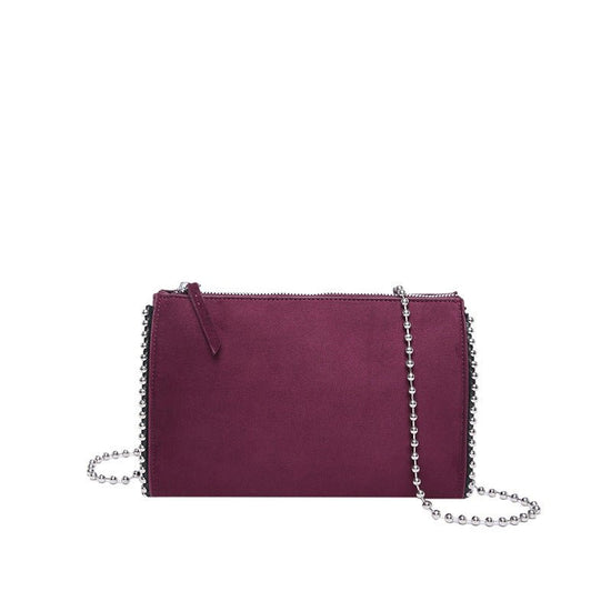 Fashion Simple Shoulder Crossbody Chain Bag $28.56 Dana Fashion Color: Red Women's Bags Product information: Color: black, red, brown Outer bag type: Sandwich pocket Hardness: soft Material: PU Suitcase shape: Horizontal Square Popular elements: rivets Si