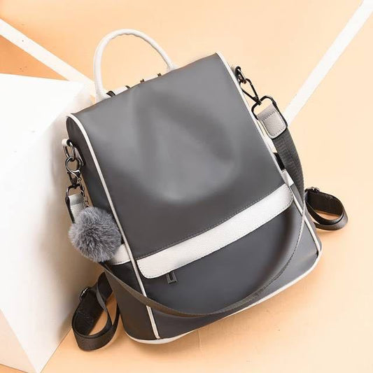 Fashion Travel Dual-use Single-shoulder Bag Women $60.00 Dana Fashion Color: Gray Women's Bags Product information: Color: Gray Material: Oxford cloth Applicable Gender: Female Whether there is a pull rod: None Capacity: below 20L Packing list: Leather ba