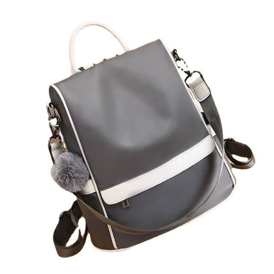 Fashion Travel Dual-use Single-shoulder Bag Women $60.00 Dana Fashion Color: Gray Women's Bags Product information: Color: Gray Material: Oxford cloth Applicable Gender: Female Whether there is a pull rod: None Capacity: below 20L Packing list: Leather ba